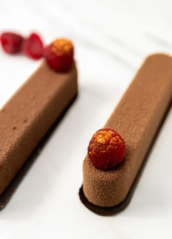 Suzy | Entremet chocolat framboise